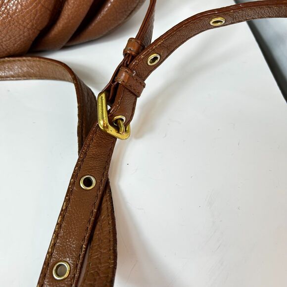Marc By Marc Jacobs Natasha Caramel Brown Leather Classic Shoulder Crossbody Bag - Picture 9 of 15